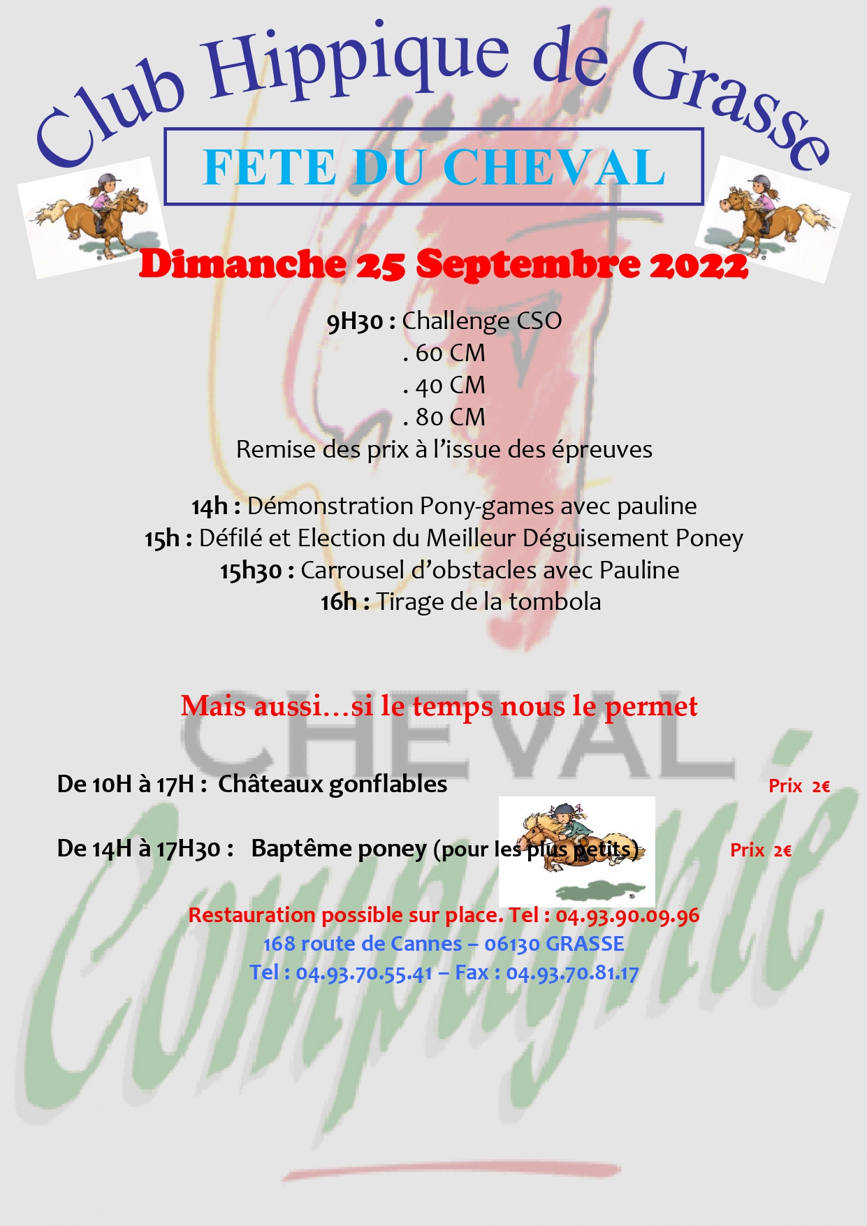 FETE DU CHEVAL 2022